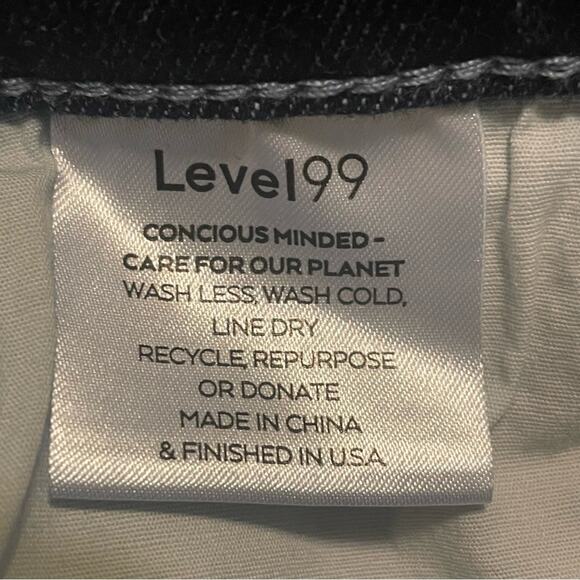 Level 99 Blue Wide Leg Jeans Size 30 - Picture 7 of 10